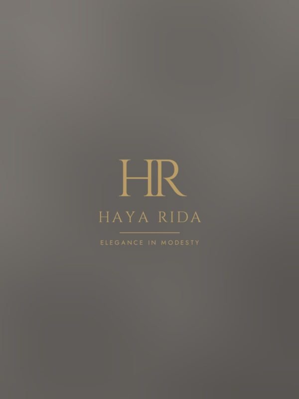 Korean Nida Abaya - Grey
